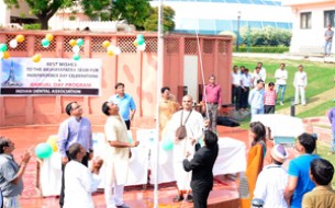 CDO visits Vrindavan unit on Independence Day