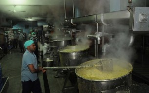 Vrindavan NGO kitchen photo gallery
